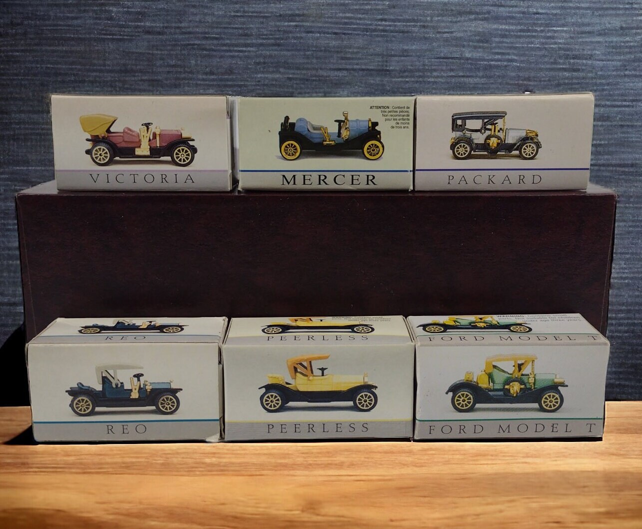 Readers Digest Vintage Car Miniatures Diecast Set Model T Packard