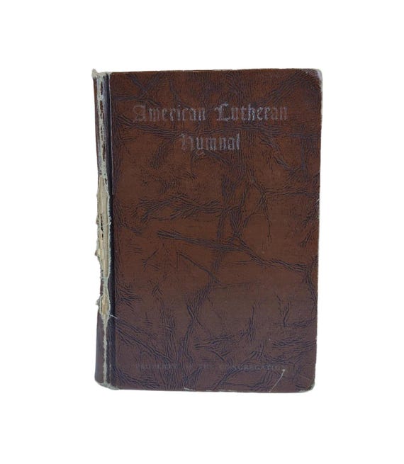 The American Lutheran Hymnal 1930 Vintage Christian Songbook