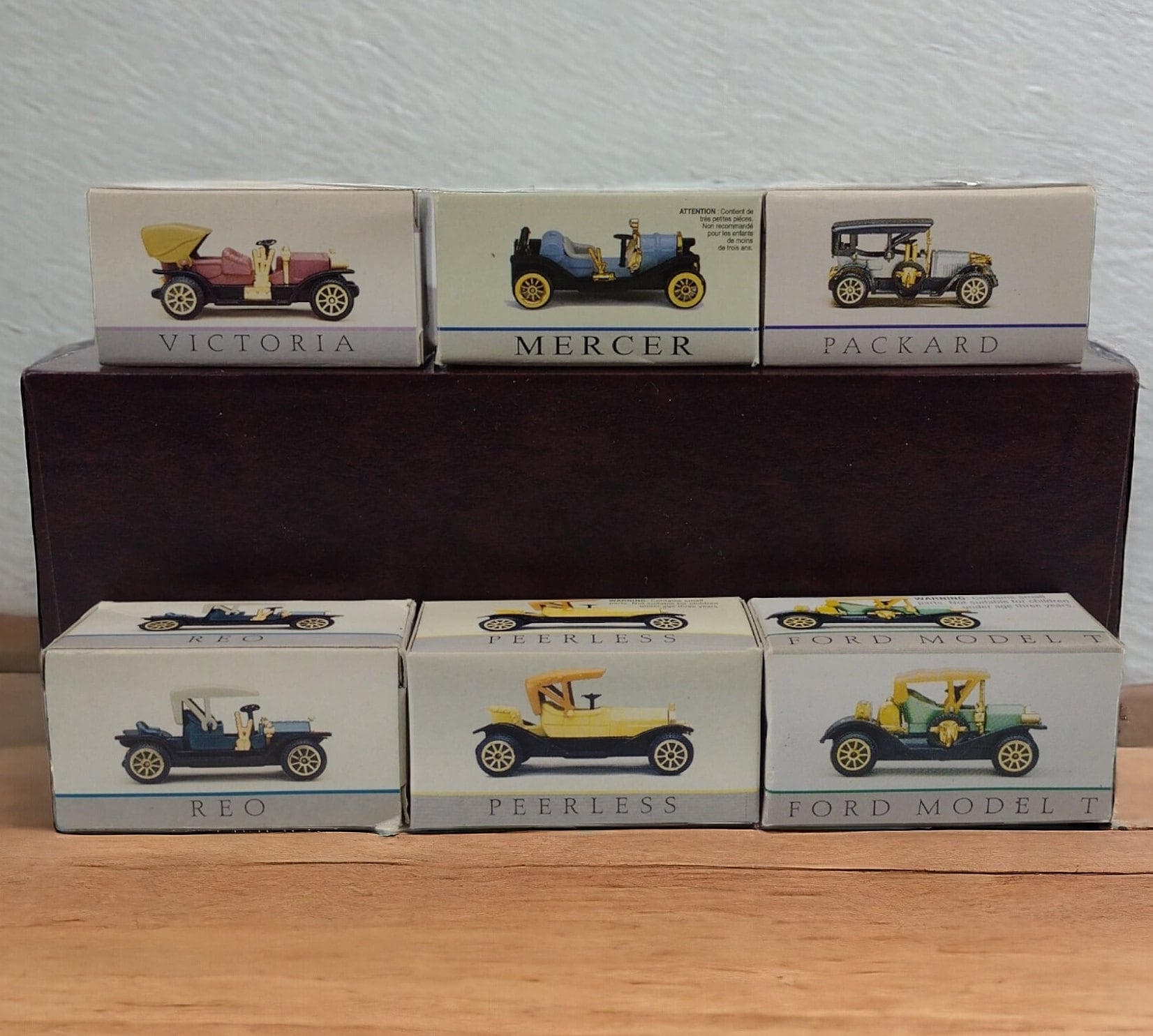Readers Digest Vintage Car Miniatures Diecast Set Model T Packard