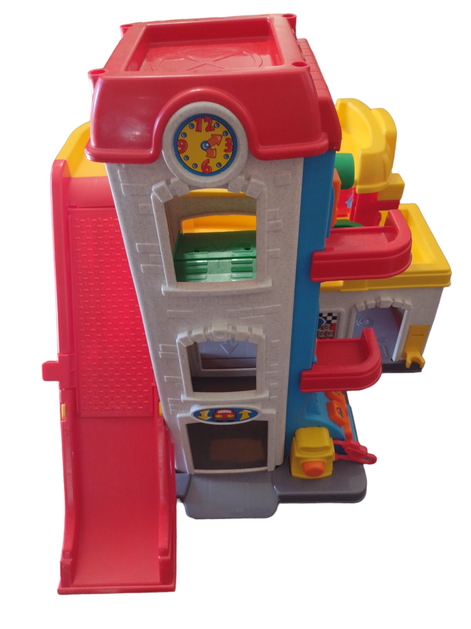 Fisher Price Little People Fun Sounds Garage 77974 Etsy