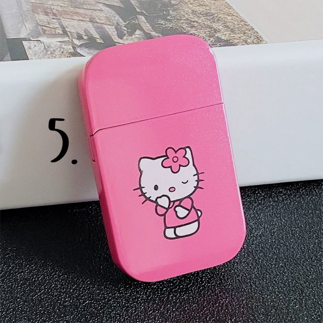Cute Kawaii Kitty & Friends Pink Flame Torch Lighters Girly Etsy