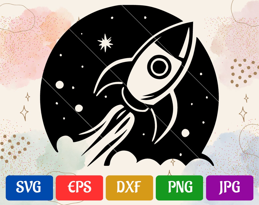 Space | Svg - Eps - Dxf - Png - Jpg | High-quality Vector | Cricut ...