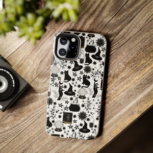 Goth Witch Phone Case, Goth Phone Case, Gothic Phone Case, Witchy Phone Case, Halloween Phone Case, Spooky Phone Case, Witch Phone Case image 7