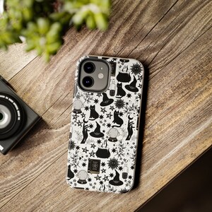 Goth Witch Phone Case, Goth Phone Case, Gothic Phone Case, Witchy Phone Case, Halloween Phone Case, Spooky Phone Case, Witch Phone Case image 4