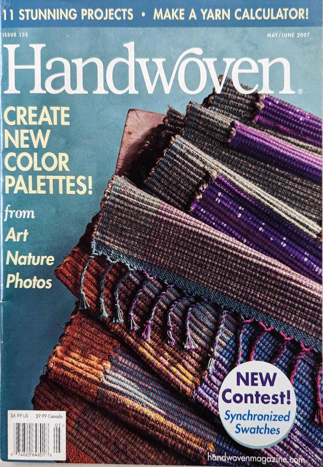 Handwoven Magazine May/june 2007 Single Issue Etsy