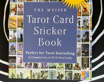 Weiser Tarot Card Sticker Book – 2500+ Stickers for Journaling