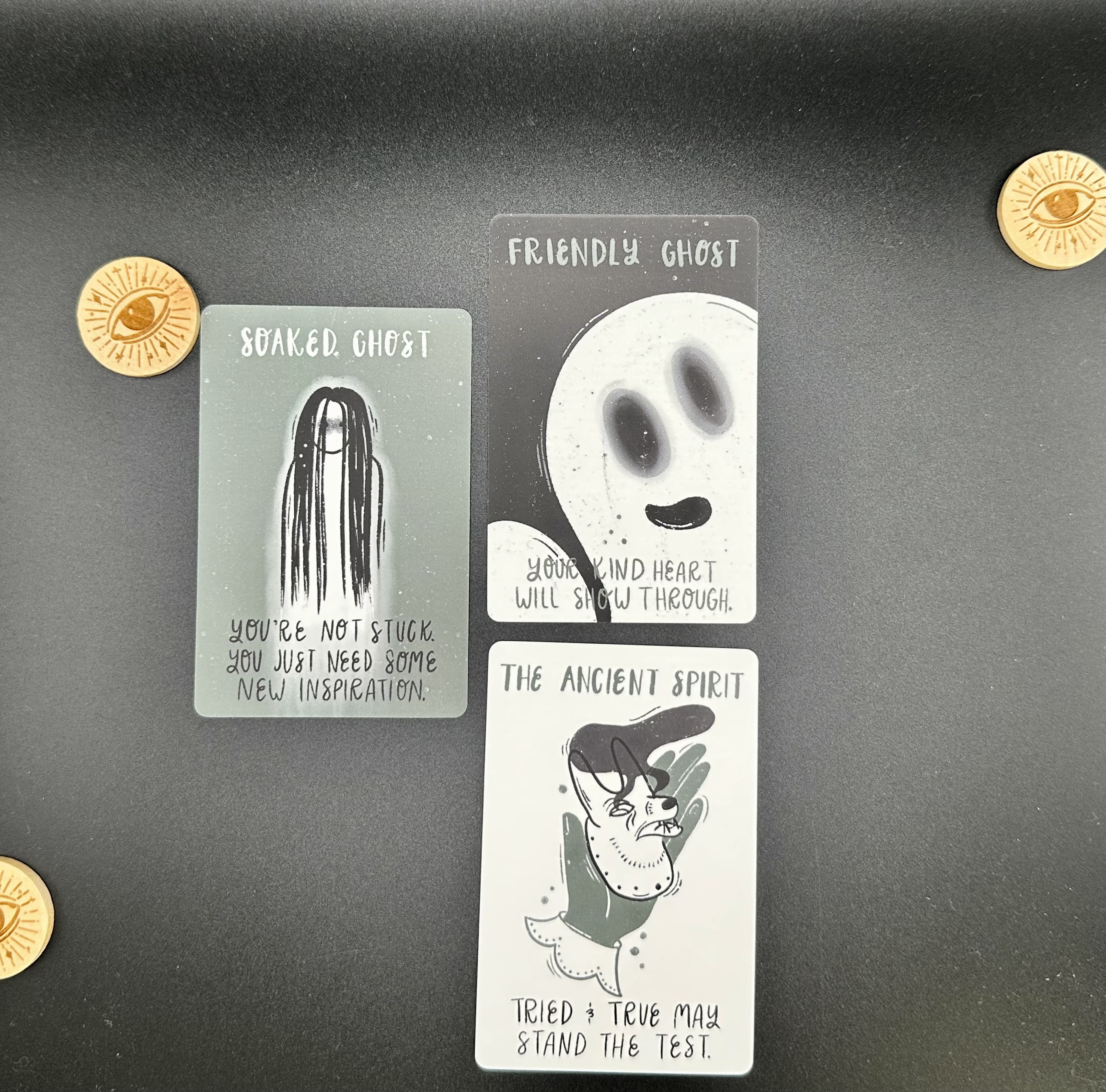 Ghost Oracle Cards Mini Divi Ghosts Oracle Deck: Spirit Divination Tool, 30 Card Deck - Etsy