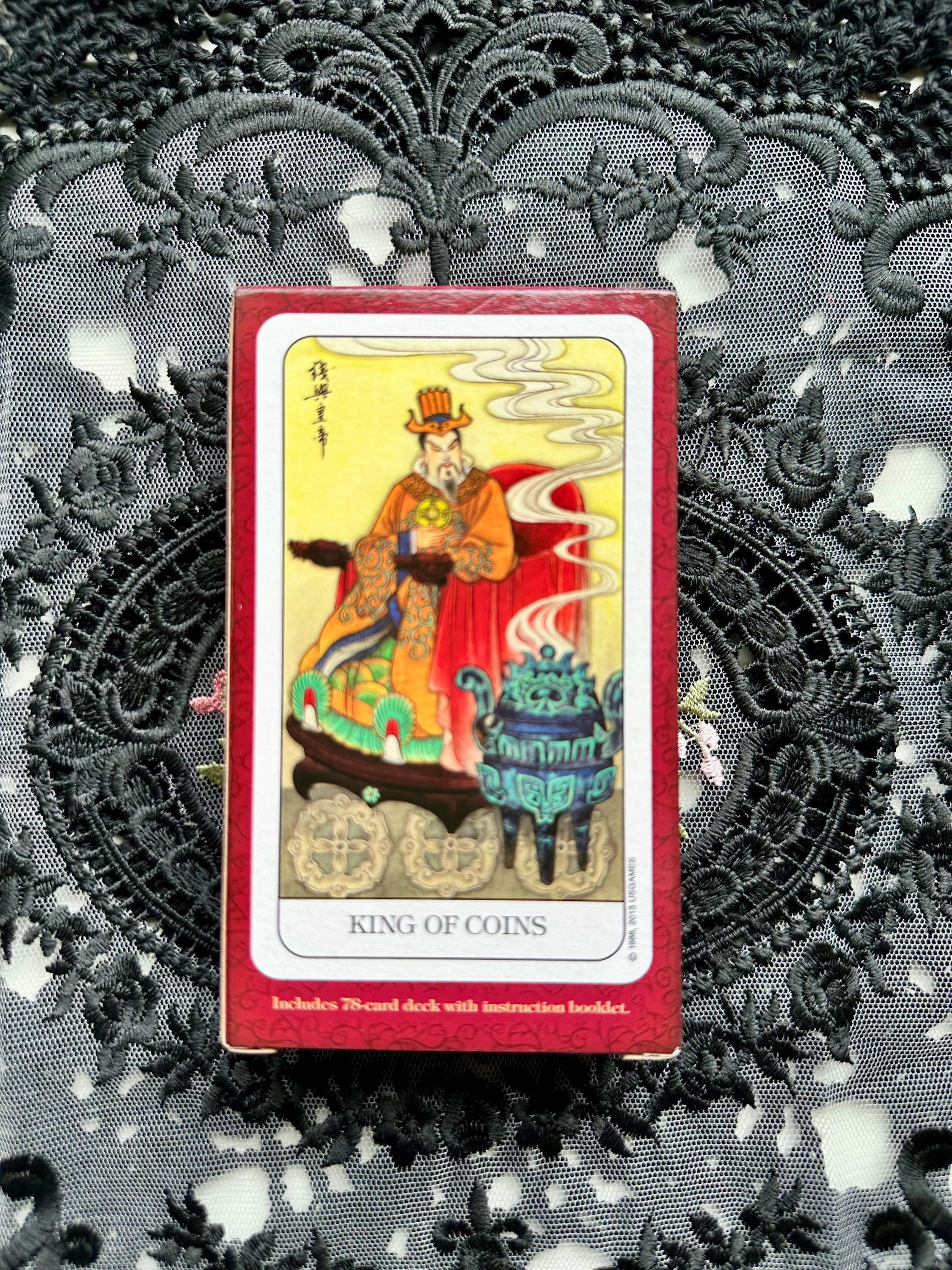 The Chinese Tarot Deck, 78 Card Deck With Booklet - Etsy Israel