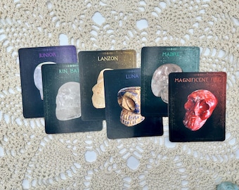 The Oracle of the Crystal Skulls- 52 Card Deck and Guidebook