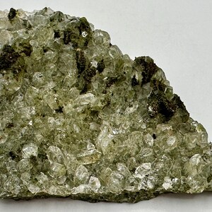 Forest Epidote, Epidote and Quartz from Turkey, Epidote Crystal Mineral Specimen #4a
