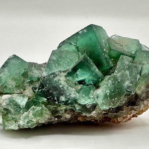 Fluorite from the Diana Maria Mine, UK, UV Reactive, Color Changing Fluorite Cluster #2