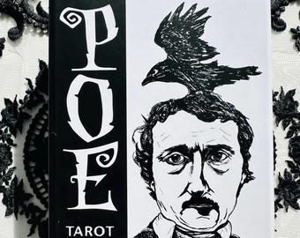 The Poe Tarot Deck: Whimsical Macabre Literary Tarot Cards with Guidebook