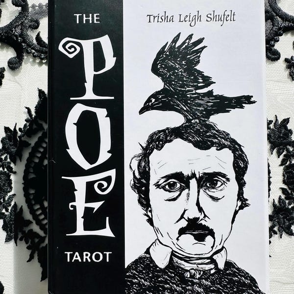 Het Poe-tarotdeck: grillige macabere literaire tarotkaarten met gids