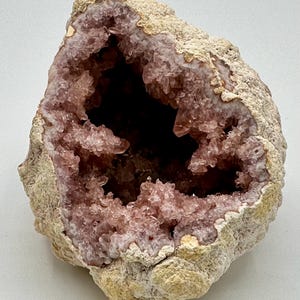 Pink Amethyst Geode from Argentine Patagonia #1