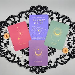 Planet Grief Card Deck- Rituals and Support for Grieving