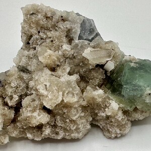 Yindu Fluorite and Quartz, Inner Mongolian Fluorite, Chinese Fluorite, Green Fluorite and Quartz Specimen #12