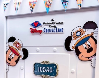 Cruise Line personalized door signs with magnets