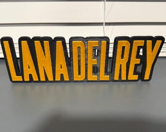 Lana Del Rey II custom made 3D logo
