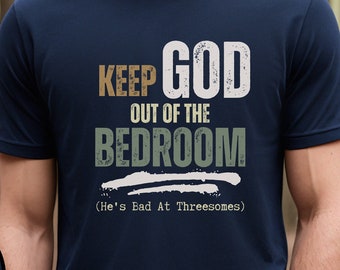 Unhinged Blasphemous Shirt, Sarcastic God Shirt, Funny Christian Meme Shirt, Gift For Atheist, Trendy Graphic Tee, Funny Anti Religion Shirt