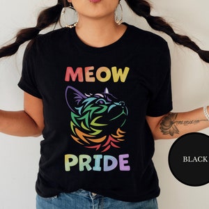 Queer Shirt LGBT Ally Cat Shirt Pride Lesbian Shirt Gay Pride Shirt LGBT Ally Lesbian Pride Shirt Equality Shirt Gay Pride Shirt Rainbow Cat