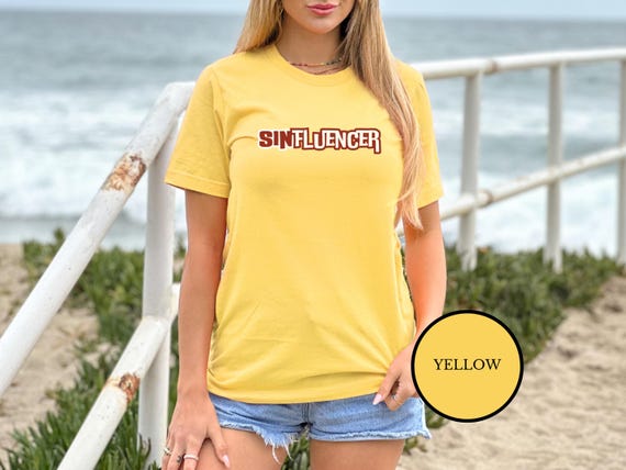 Influencer T Shirt Gift Blogger Vlogger Internet Grunge Tee Influencer T Shirt Gift Blogger Vlogger Internet Grunge Tee