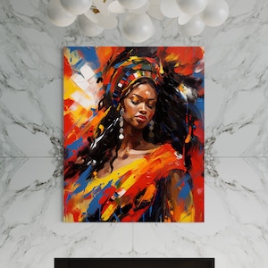 Gift for Him Vibrant Caribbean Carnival Trinidad Art Digital Wall Printable Party Scene