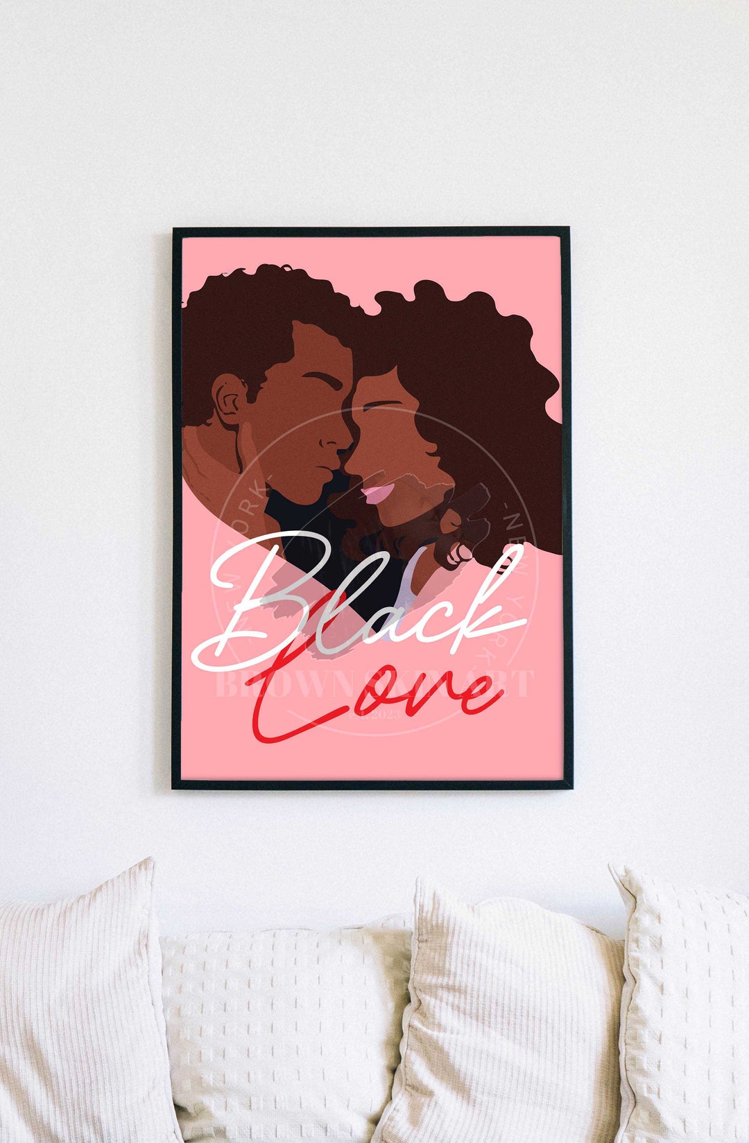 Black Art Prints African American Abstract Wall Art Printable Digital ...