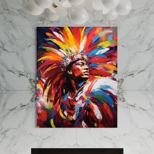 Vibrant Wall Art Digital Caribbean Trinidad Carnival Printable Unique Gift for Him Party Decor