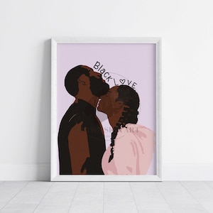 Black Owned Art Digital Printable Abstract African Wall Design Modern Unique Home Decor Print
