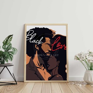 Black Art Prints Digital Wall Decor African American Abstract Printable Unique Modern Home Idea