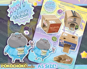 Cute Cat Sticker Sheet! Funny Cat Sticker Sheet, Cute animal Stickers, Scrapbooking and Journalling Stickers. Cat Lover Gift.