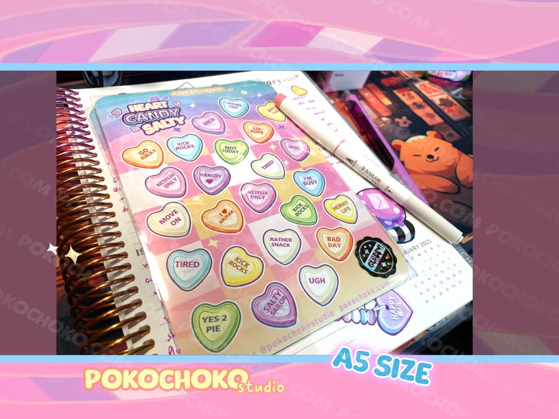 Cute Stickers
funny stickers
scrapbooking
kawaii stickers
food sticker
candy sticker
Valentines Day
conversation hearts
sweet tarts
red panda
valentines gift
pink stickers
pastel stickers