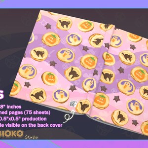 Cookie Journal
Food Journal
Halloween Stationery
Kawaii Journal
Halloween Notebook
Retro Journal
Halloween Journal
Pilsbury Cookies
Halloween Cookie
Halloween Gift
Gift for Halloween
Sugar Cookie Decor
Halloween Decor