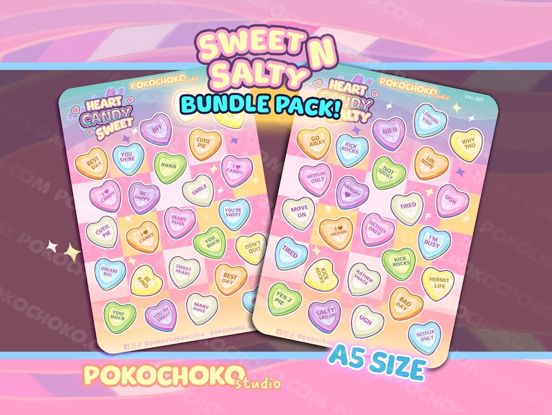 Cute Stickers
funny stickers
scrapbooking
kawaii stickers
food sticker
candy sticker
Valentines Day
conversation hearts
sweet tarts
red panda
valentines gift
pink stickers
pastel stickers