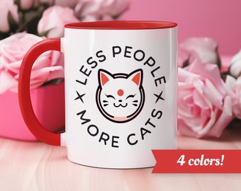 Glückskatzenbecher, japanische Katze, Katzenliebhaberbecher, Katzenkaffeebecher, Katzenmamabecher, Kawaii Becher, ästhetischer Becher, Anime Becher, süße Katzenbecher, asiatische Katze