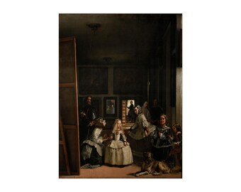 Las Meninas by Diego Velázquez, Artistic Giclée Print featuring Classic Artwork, Home Decor, Wall Art, Gallery Display Art Lover Gift