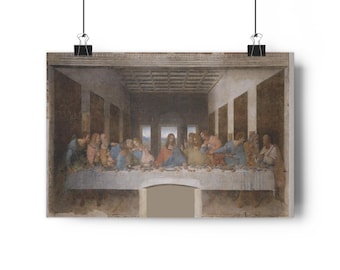 レオナルド ダ ヴィンチ - 「最後の晩餐」 1495 年頃 - 1498 年 | 額装