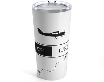 Gobelet CFI Life pour avion d'aviation