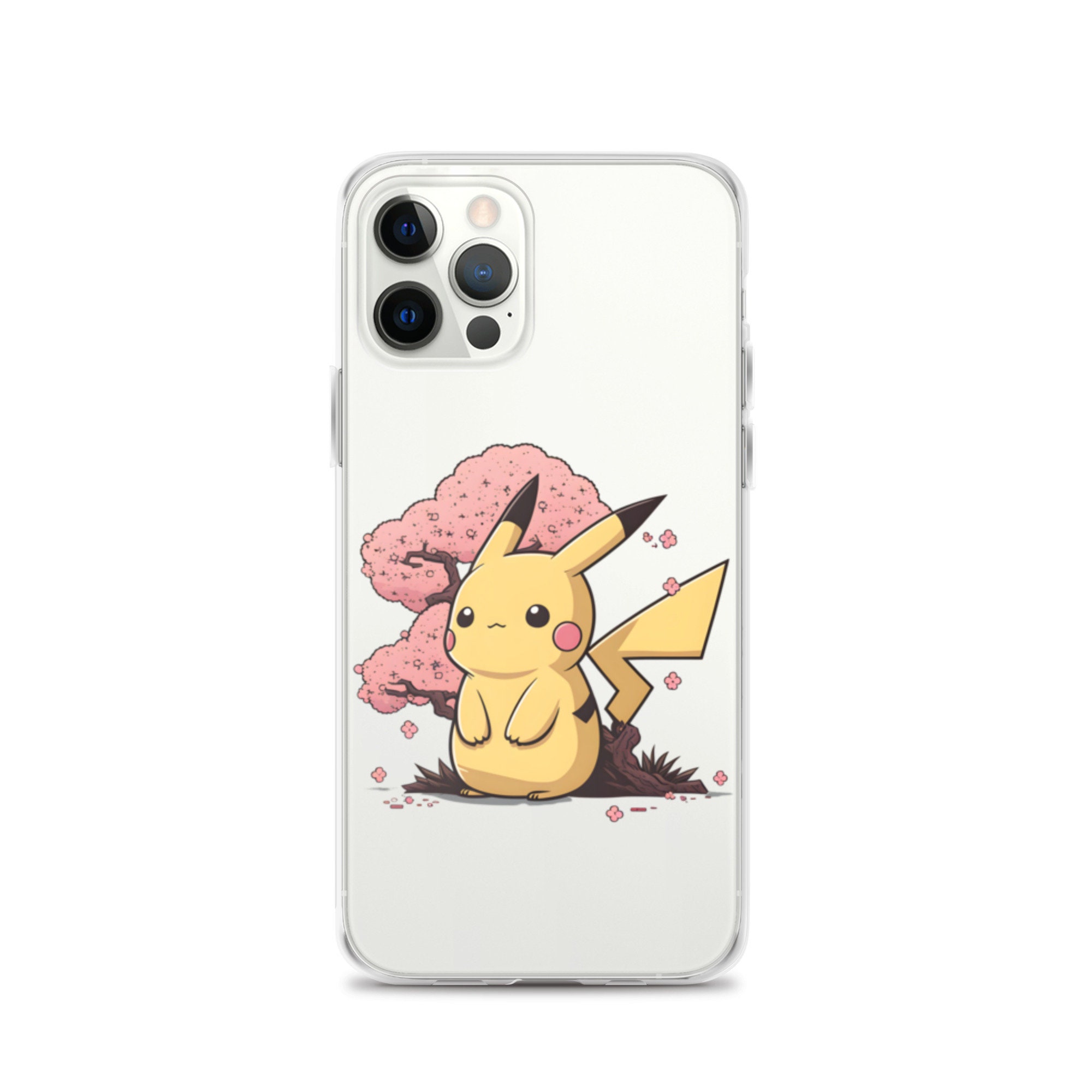 Pokemon Pin Icon iPhone 8 Clear Case