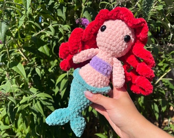 Crochet Little Mermaid Plushie