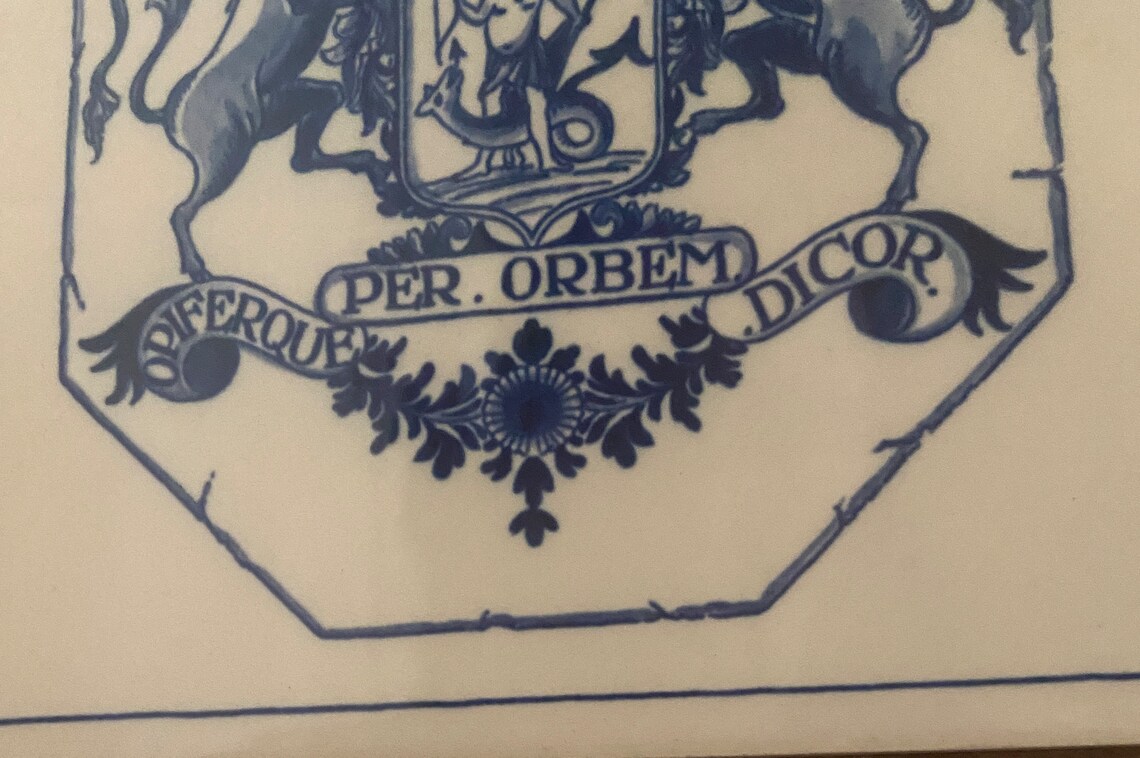 Picture of Delft Holland Pharmacy Tiles - Etsy