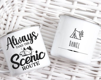 Custom camping mug, Personalized camping mug, Pesonalized mug, Custom Mug, Couples mug, Adventure mug, Custom adventure mug, Adventure mug