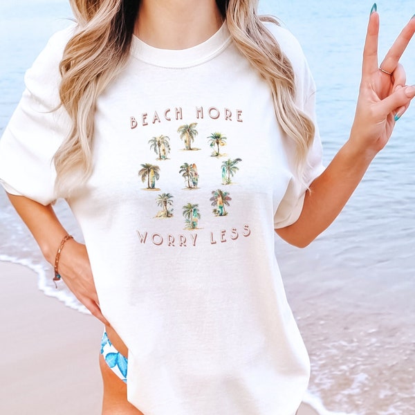 Ocean Inspired Beach Lover Shirt, Birthday Gift For Summer Time Sister Trip, Beachy Coconut Surfer Girl,Trendy Teacher Summer Travel Lover