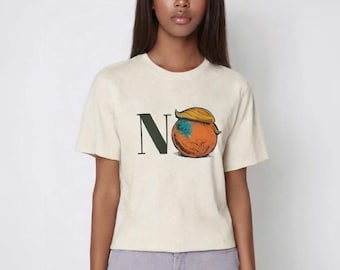 Political Statement T-Shirt: Say NO to Donald Trump - Eat the Rich