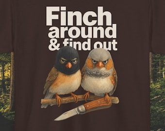 Camiseta gráfica de Pinzón Furioso: Camiseta de Angry Bird para amantes de las aves