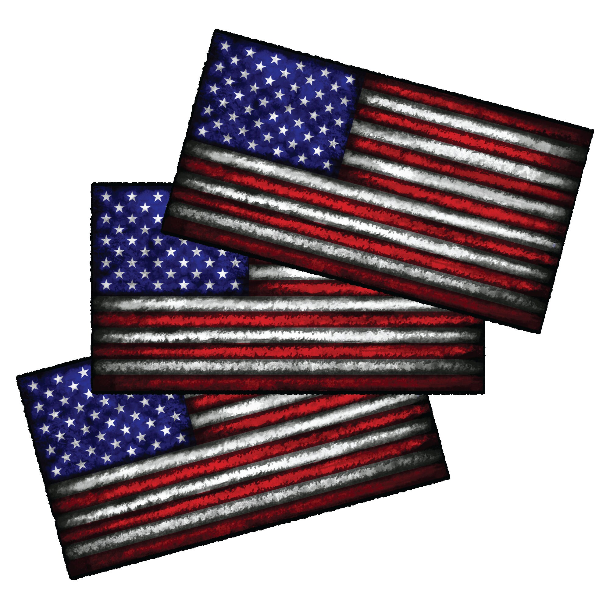 Michigan State Distressed Flag Vinyl Decal – 5-Inch, For Car Truck Laptop
