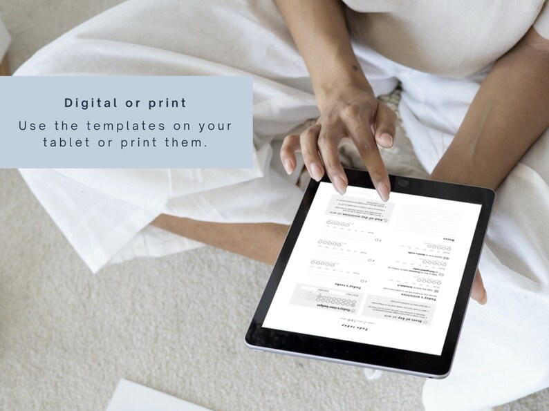 Digital Weekly Planner | Time Allocation and Task Tracking | Instant ...