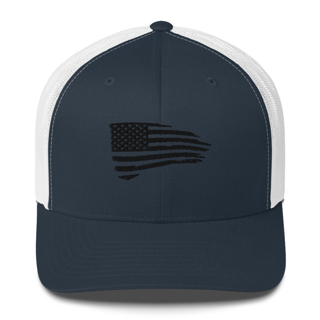 USA Flag Trucker Cap