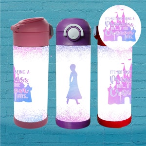 Disney Stainless Steel Minnie Mouse Water Bottle 12 Oz. Mermaid Teal &  PinkColor