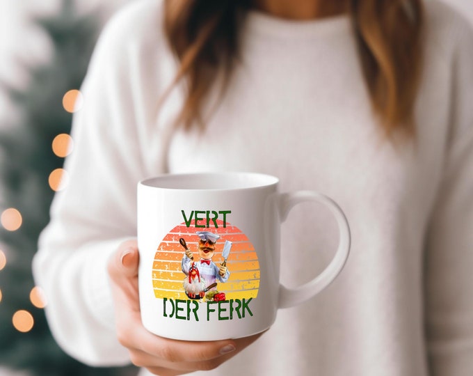 Vert Der Ferk Chef 15oz Ceramic Mug